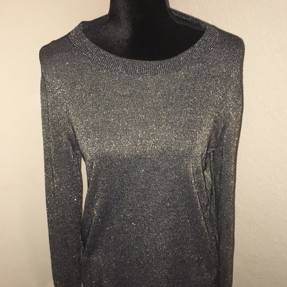 Joe Sparkle blue sweater